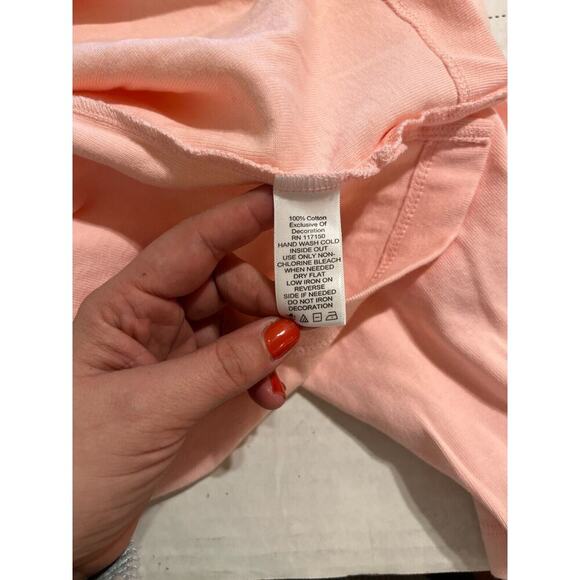 Quacker factory women's pink beaded snowman winter‎ top plus size 3X valentines - Picture 5 of 7